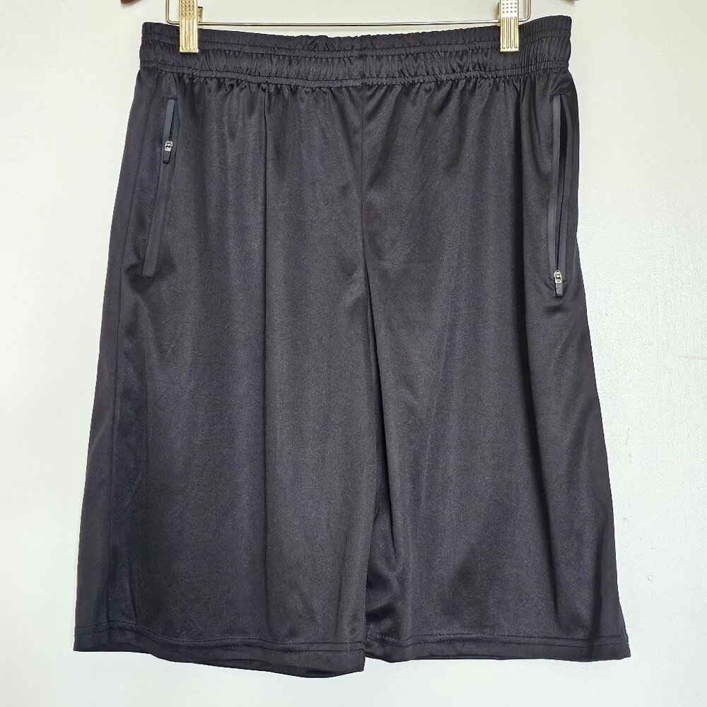 Ultra Performance Athletic Drawstring 10" Shorts L Black
